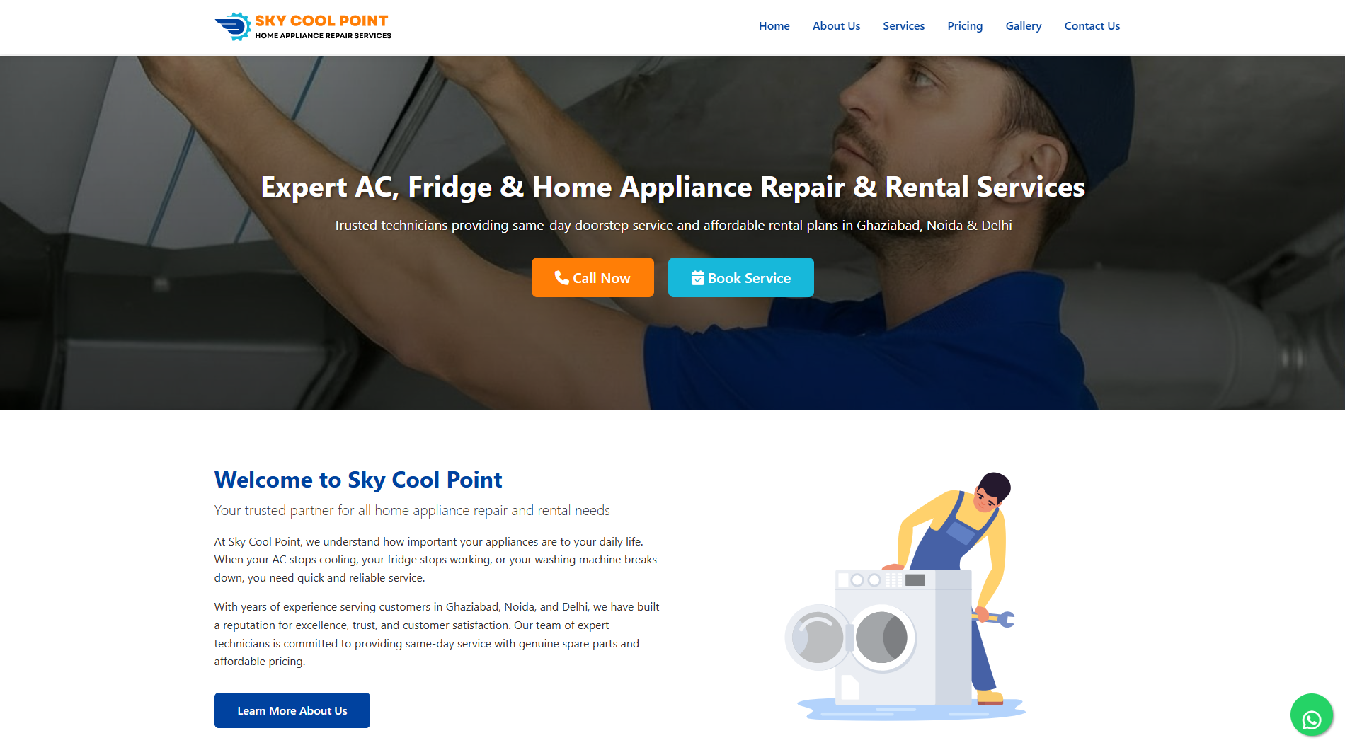 Sky Cool Point project screenshot